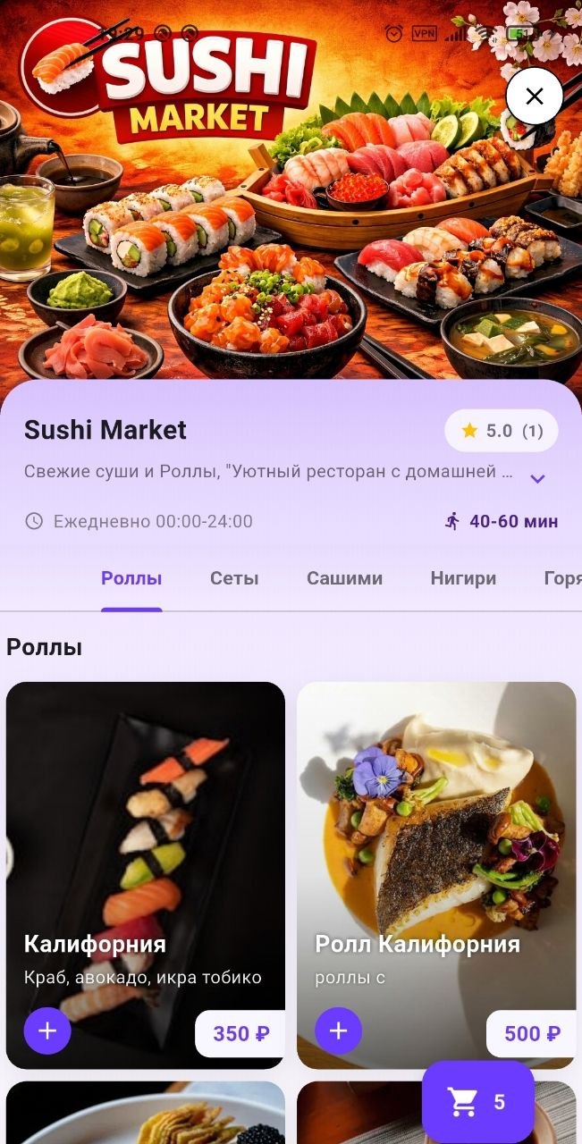 Карточка магазина в Tik